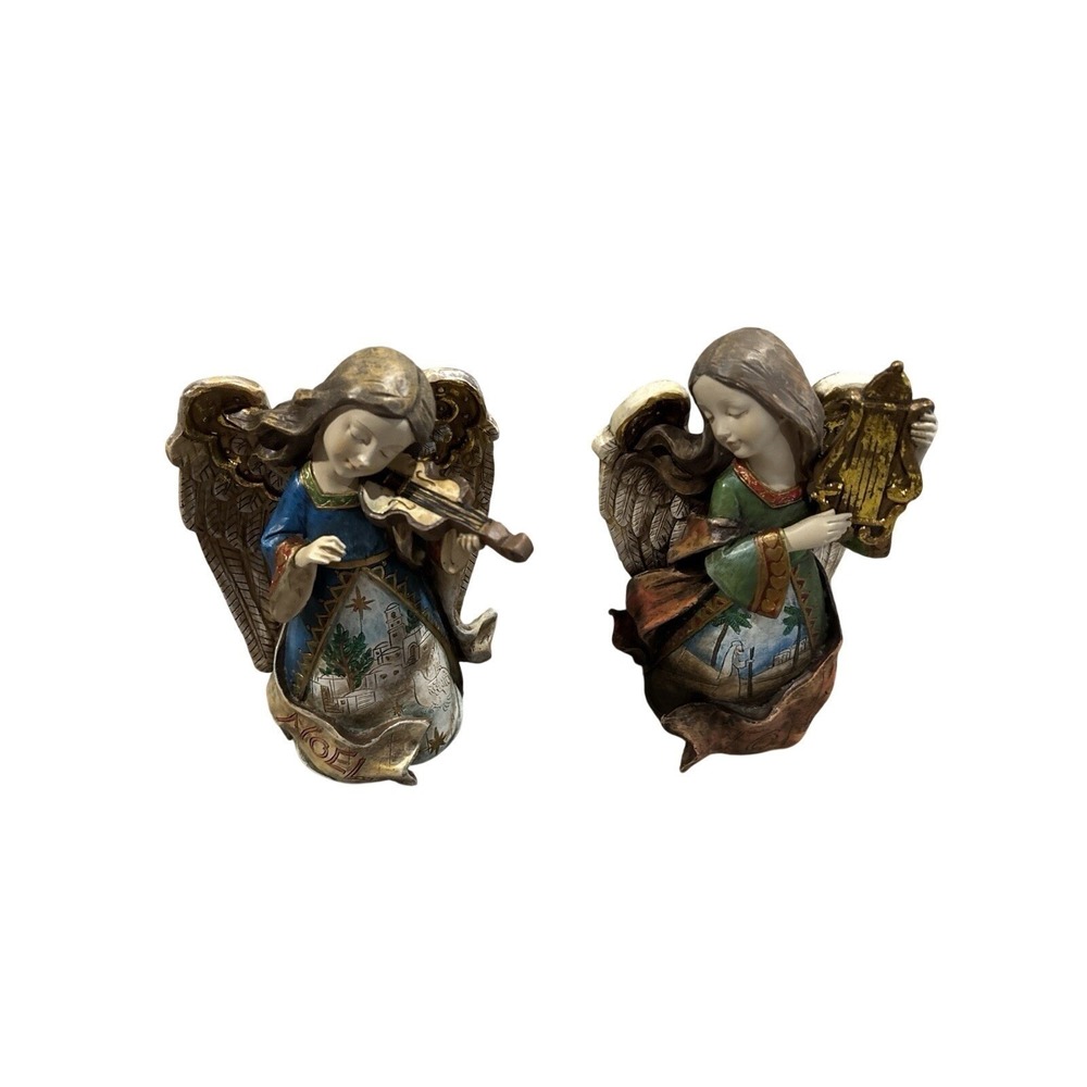 ROMAN INC ANGELS 2 Piece See 2006 GREAT CONDITION!!!! Collector Pieces